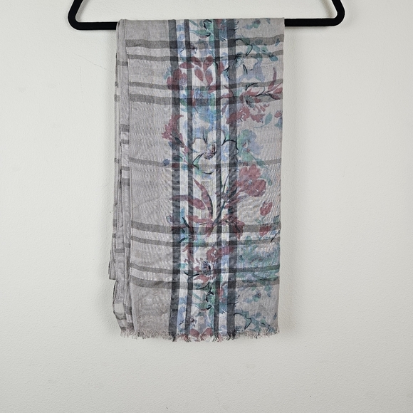 Lord & Taylor Floral Scarf - Picture 1 of 4